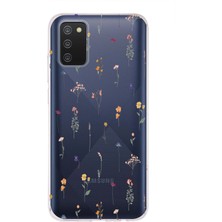 Mobilpad Samsung Galaxy A02S Uyumlu Baskılı Yumuşak Silikon Şeffaf Telefon Kılıfı
