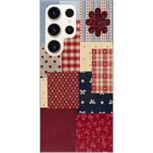 Mobilpad Samsung Galaxy S23 Ultra Uyumlu Baskılı Yumuşak Silikon Şeffaf Telefon Kılıfı