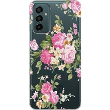 Mobilpad Samsung Galaxy M13/M23 Uyumlu Baskılı Yumuşak Silikon Şeffaf Telefon Kılıfı