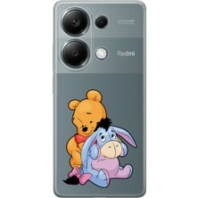 Mobilpad Xiaomi Redmi Note 13 Pro 4g Uyumlu Baskılı Yumuşak Silikon Şeffaf Telefon Kılıfı