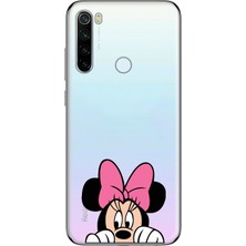 Mobilpad Xiaomi Redmi Note 8 Uyumlu Baskılı Yumuşak Silikon Şeffaf Telefon Kılıfı