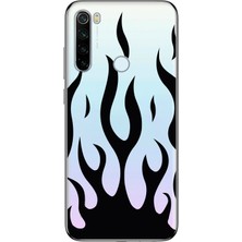 Mobilpad Xiaomi Redmi Note 8 Uyumlu Baskılı Yumuşak Silikon Şeffaf Telefon Kılıfı