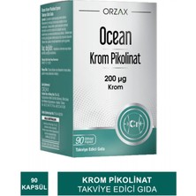 Orzax Ocean Krom Pikolinat 90 Kapsül