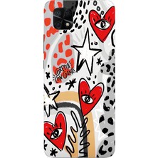 Mobilpad Xiaomi Redmi 10C Uyumlu Baskılı Yumuşak Silikon Şeffaf Telefon Kılıfı