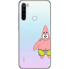 Mobilpad Xiaomi Redmi Note 8 Uyumlu Baskılı Yumuşak Silikon Şeffaf Telefon Kılıfı