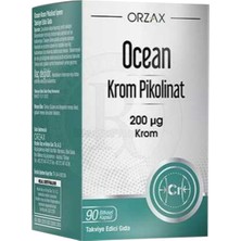 Orzax Ocean Krom Pikolinat 90 Kapsül