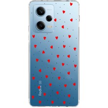 Mobilpad Xiaomi Redmi Note 12 Pro 5g Uyumlu Baskılı Yumuşak Silikon Şeffaf Telefon Kılıfı