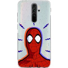 Mobilpad Xiaomi Redmi Note 8 Pro Uyumlu Baskılı Yumuşak Silikon Şeffaf Telefon Kılıfı