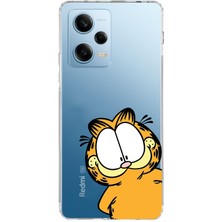 Mobilpad Xiaomi Redmi Note 12 Pro 5g Uyumlu Baskılı Yumuşak Silikon Şeffaf Telefon Kılıfı