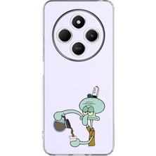 Mobilpad Xiaomi Redmi 14C Uyumlu Baskılı Yumuşak Silikon Şeffaf Telefon Kılıfı