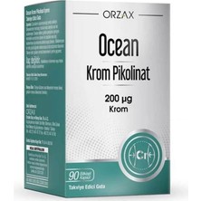 Orzax Ocean Krom Pikolinat 200 Mcg 90 Kapsül