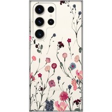 Mobilpad Samsung Galaxy S25 Ultra Uyumlu Baskılı Yumuşak Silikon Şeffaf Telefon Kılıfı