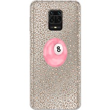 Mobilpad Xiaomi Redmi Note 9 Pro Uyumlu Baskılı Yumuşak Silikon Şeffaf Telefon Kılıfı