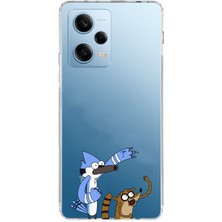 Mobilpad Xiaomi Redmi Note 12 Pro 5g Uyumlu Baskılı Yumuşak Silikon Şeffaf Telefon Kılıfı