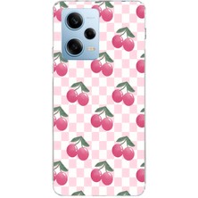 Mobilpad Xiaomi Redmi Note 12 Pro 5g Uyumlu Baskılı Yumuşak Silikon Şeffaf Telefon Kılıfı