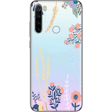 Mobilpad Xiaomi Redmi Note 8 Uyumlu Baskılı Yumuşak Silikon Şeffaf Telefon Kılıfı
