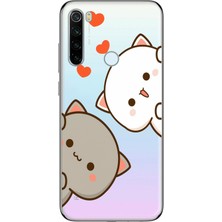 Mobilpad Xiaomi Redmi Note 8 Uyumlu Baskılı Yumuşak Silikon Şeffaf Telefon Kılıfı