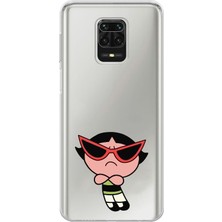 Mobilpad Xiaomi Redmi Note 9 Pro Uyumlu Baskılı Yumuşak Silikon Şeffaf Telefon Kılıfı