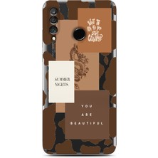 Mobilpad Huawei P30 Lite Uyumlu Baskılı Yumuşak Silikon Şeffaf Telefon Kılıfı