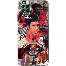 Mobilpad Huawei P40 Lite Uyumlu Baskılı Yumuşak Silikon Şeffaf Telefon Kılıfı