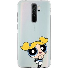 Mobilpad Xiaomi Redmi Note 8 Pro Uyumlu Baskılı Yumuşak Silikon Şeffaf Telefon Kılıfı