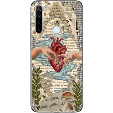 Mobilpad Xiaomi Redmi Note 8 Uyumlu Baskılı Yumuşak Silikon Şeffaf Telefon Kılıfı