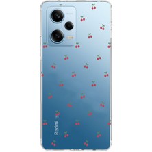 Mobilpad Xiaomi Redmi Note 12 Pro 5g Uyumlu Baskılı Yumuşak Silikon Şeffaf Telefon Kılıfı