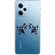 Mobilpad Xiaomi Redmi Note 12 Pro 5g Uyumlu Baskılı Yumuşak Silikon Şeffaf Telefon Kılıfı