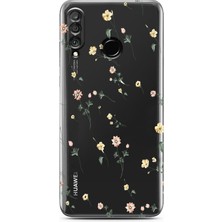 Mobilpad Huawei P30 Lite Uyumlu Baskılı Yumuşak Silikon Şeffaf Telefon Kılıfı