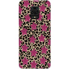 Mobilpad Xiaomi Redmi Note 9 Pro Uyumlu Baskılı Yumuşak Silikon Şeffaf Telefon Kılıfı