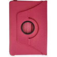 Dadya Milla Ddy  Lenovo Tab M10 TB328FU Kılıf 360 Tablet Deri Kılıf - Pembe Mil