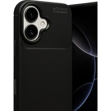 Dadya Milla Ddy  Apple iPhone 17 Auto Focus Karbon Kapak - Siyah Mil