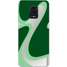 Mobilpad Xiaomi Redmi Note 9 Pro Uyumlu Baskılı Yumuşak Silikon Şeffaf Telefon Kılıfı
