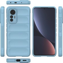 Dadya Milla Ddy  Xiaomi Mi 12 Lite Kılıf Optimum Silikon - Sky Blue Mil
