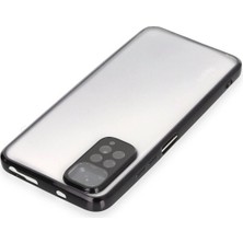 Dadya Milla Ddy  Xiaomi Redmi Note 11 Kılıf  Lensli Silikon - Siyah Mil