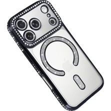 Dadya Milla Ddy  Apple iPhone 17 Pro Joke Simli Magneticsafe Kılıf - Siyah Mil