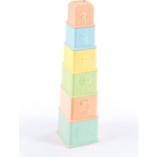 Dadya Milla Ddy 5204 Oyuncak Kule Küp Kaplar Mil