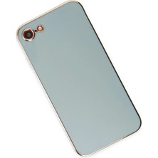 Dadya Milla Ddy  iPhone 7 Kılıf Volet Silikon - Açık Yeşil Mil
