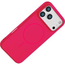 Dadya Milla Ddy  Apple iPhone 17 Pro Max Jully Magsafe Kapak - Pembe Mil