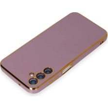 Dadya Milla Ddy  Samsung Galaxy M14 5g Kılıf Volet Silikon - Mor Mil