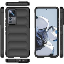 Dadya Milla Ddy  Xiaomi Mi 12T Pro Kılıf Optimum Silikon - Siyah Mil
