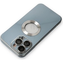 Dadya Milla Ddy  iPhone 13 Pro Max Kılıf Store Silikon - Sierra Blue Mil