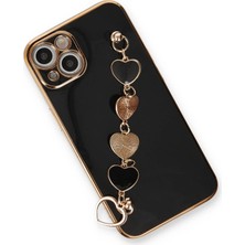 Dadya Milla Ddy  iPhone 14 Plus Kılıf Esila Silikon - Siyah Mil
