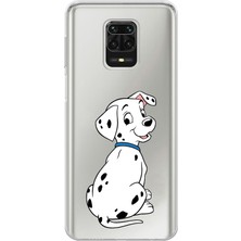 Mobilpad Xiaomi Redmi Note 9 Pro Uyumlu Baskılı Yumuşak Silikon Şeffaf Telefon Kılıfı