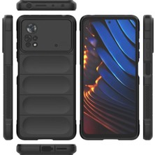 Dadya Milla Ddy  Xiaomi Poco X4 Pro 5g Kılıf Optimum Silikon - Siyah Mil