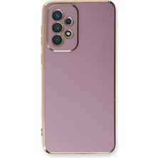 Dadya Milla Ddy  Samsung Galaxy A33 5g Kılıf Volet Silikon - Mor Mil