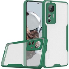 Dadya Milla Ddy  Xiaomi Mi 12T Kılıf Platin Silikon - Yeşil Mil