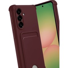 Dadya Milla Ddy  Samsung Galaxy A17 5g Kelvin Kartvizitli Silikon - Bordo Mil