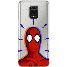 Mobilpad Xiaomi Redmi Note 9 Pro Uyumlu Baskılı Yumuşak Silikon Şeffaf Telefon Kılıfı