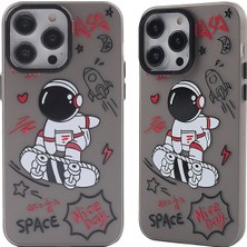 Dadya Milla Ddy  iPhone 13 Pro Max Kılıf  Desenli Kapak -  Siyah - 1 Mil